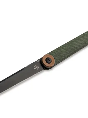 Nóż Böker Plus Kaizen Green Canvas Micarta