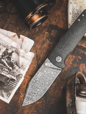 Nóż Böker Solingen Tiger-Damascus