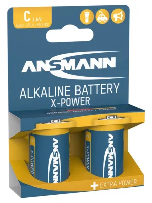 Baterie alkaliczne Ansmann X-Power C / LR14 2 szt.