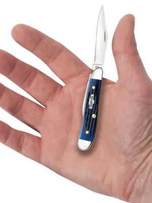 Scyzoryk Rogers Case Peanut SS Blue Bone