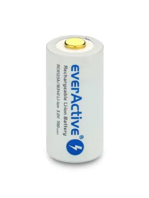 Akumulator everActive CR123A 3V Li-ion 700mAh mUSB