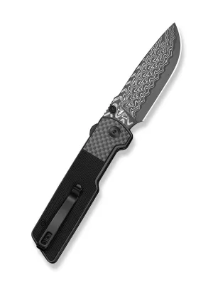 Nóż CIVIVI Zygon Damast Gray G10 & Carbon Fiber
