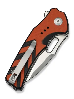 Nóż CIVIVI Vexron G10 Milled Orange & Black 14C28N