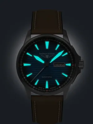 Zegarek Bauhaus Aviation Titanium 28623, 42mm