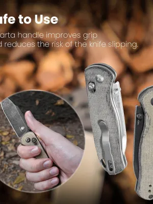 Nóż Kizer Drop Bear Micarta 154CM