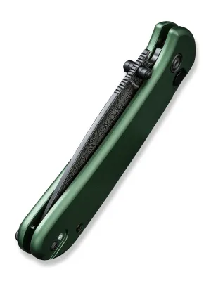 Nóż CIVIVI Qubit Damast Aluminum Green C22030E-DS1