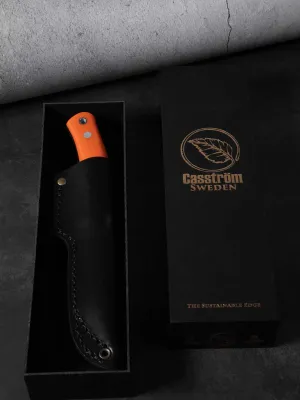 Nóż Casström No.10 SFK Orange G10 14C28N