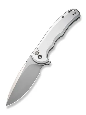 Nóż CIVIVI Button Lock Praxis Aluminum Silver