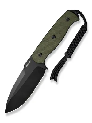 Nóż SENCUT Fixed Toxodon G10 OD Green Black Blade
