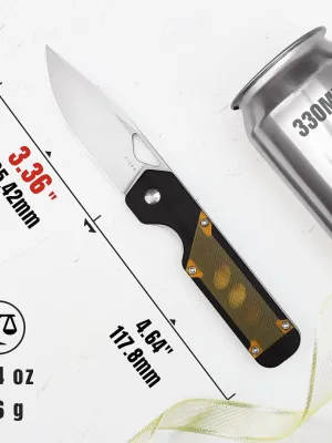 Nóż Kizer Militaw G10+PEI 154CM