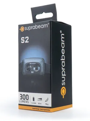 Latarka czołowa Suprabeam S2 300lm, 3x AAA