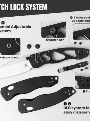 Nóż Kizer Exist Aluminum 154CM