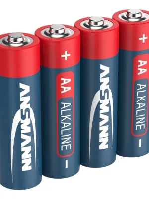 Baterie alkaliczne Ansmann AA / LR6, 4 szt.