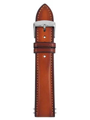 Pasek skórzany Zeppelin brązowy 22 mm