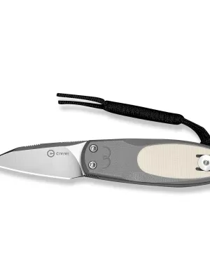 Nóż Civivi Purr Nitro-V Gray & Ivory G10