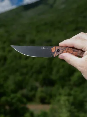 Nóż Civivi Carveth Fixed AEB-L Orange & Black G10