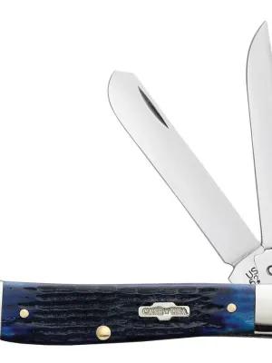 Nóż Case Rogers Mini Trapper SS Blue Bone