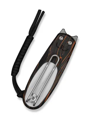 Nóż Civivi Purr Nitro-V Orange Black & White G10