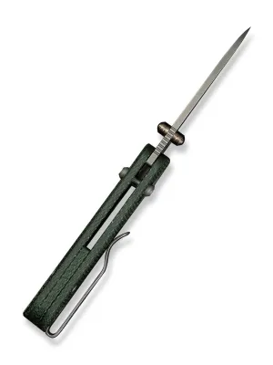 Nóż CIVIVI Baby Banter 2 Nitro-V Micarta Green