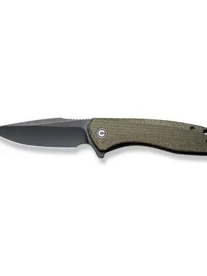 Nóż CIVIVI Baklash 9Cr18MoV Green Micarta Coarse