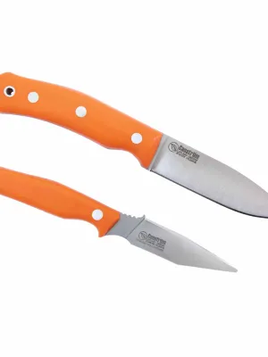 Zestaw noży Casström Hunter's Combo, Orange G10