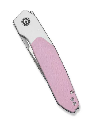 Nóż CIVIVI Brr15 Light Nitro-V White&Pink G10
