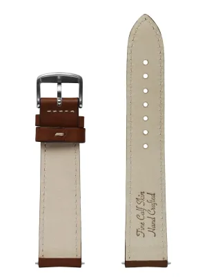 Pasek skórzany Zeppelin jasnobrązowy, 20 mm