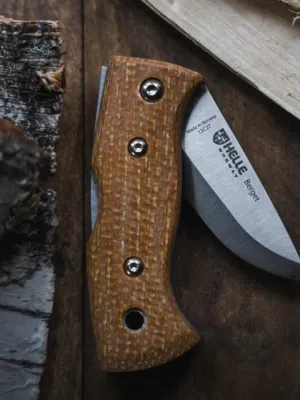 Nóż Helle Berget Mustard Jute Micarta 12C27