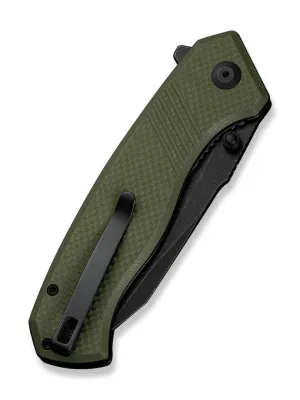 Nóż CIVIVI Placoid 14C28N G10 Green Black Blade