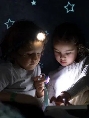 Latarka Czołowa Ledlenser KidLed 2 Lila