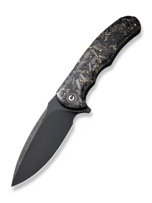 Nóż CIVIVI Praxis Shredded Carbon Gold
