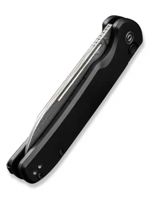 Nóż CIVIVI Chevalier II Aluminum Black Damascus