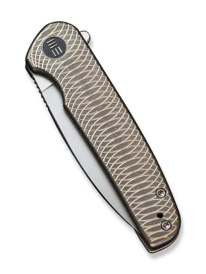 Nóż WE Knife Shakan CPM-20CV Golden Titanium LE