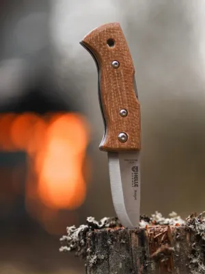 Nóż Helle Berget Mustard Jute Micarta 12C27
