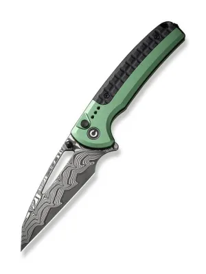 Nóż CIVIVI Sentinel Strike Damast Green Alu FRN