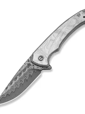 Nóż CIVIVI Voidflare Damascus Aluminum Foil G10