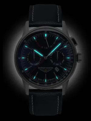Zegarek Bauhaus Aviation G38 23623, 42mm