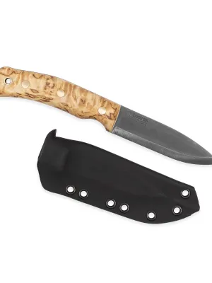Nóż Casström No.10 SFK Curly Birch Sleipner Kydex