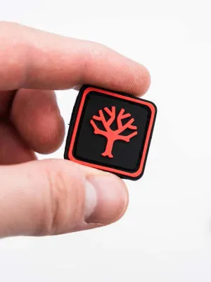 Böker Solingen Red Tree Gitd Patch