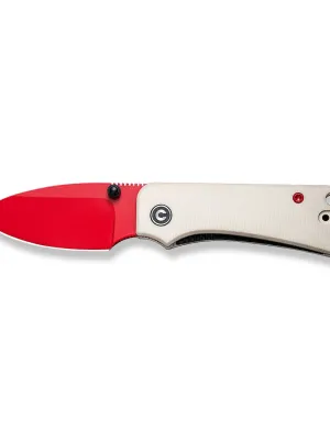 Nóż CIVIVI Baby Banter Ivory G10 Red C19068S-7