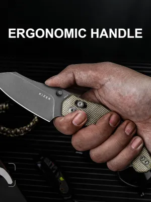 Nóż Kizer Bulldog Micarta Nitro-V
