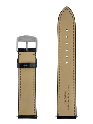 Pasek skórzany Zeppelin granatowy 22 mm