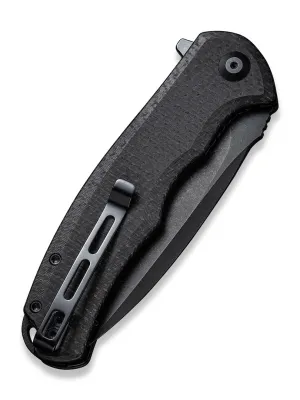 Nóż CIVIVI Praxis 9Cr18MoV Micarta All Black C803G