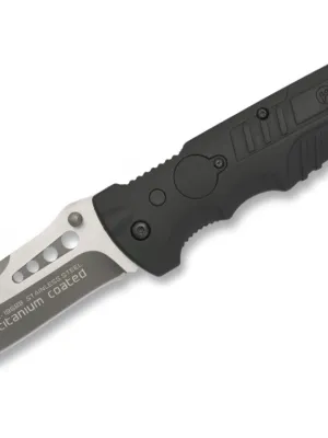 Nóż K25 19588 Tactical Black SFL Titanium Coated