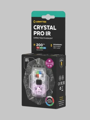 Latarka Armytek Crystal Pro IR Grey 200 lm
