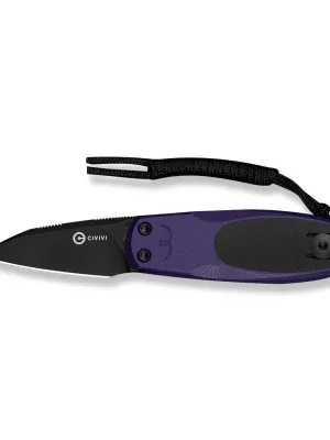 Nóż Civivi Purr Nitro-V Purple & Black G10