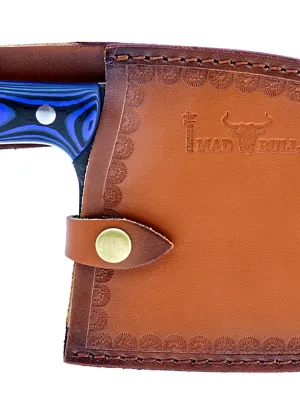 Nóż kuchenny Serb Samura Mad Bull 18 cm, niebieski