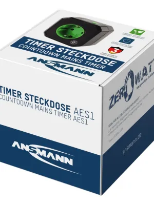 Programowane gniazdo Ansmann AES1, 10 A, 230V