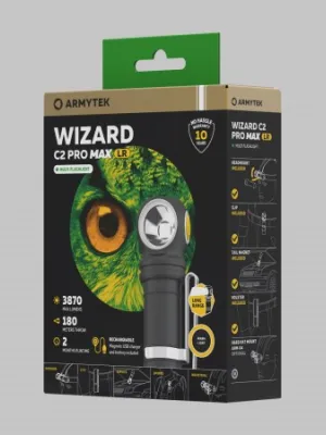 Latarka Armytek Wizard C2 Pro Max LR Warm 3870 lm