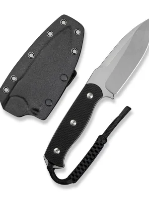 Nóż SENCUT Fixed Toxodon G10 Black